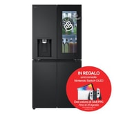 Frigorifero Multidoor Slim InstaView | Classe E, 508L | Wi-Fi, Dispenser UVnano con allaccio, Metal Fresh, No frost | Nero